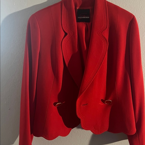 Red Women's Jacket by Sag Harbor